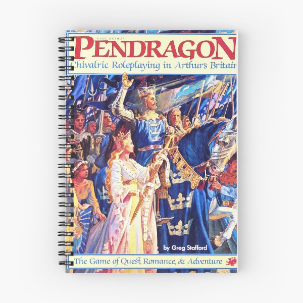 Item preview, Pendragon 1st Edition Cover by Jody Lee designed and sold by Chaosium.