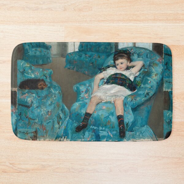 Item preview, A small child and a cute dog painting - mary cassatt  designed and sold by Vintage Designs +.