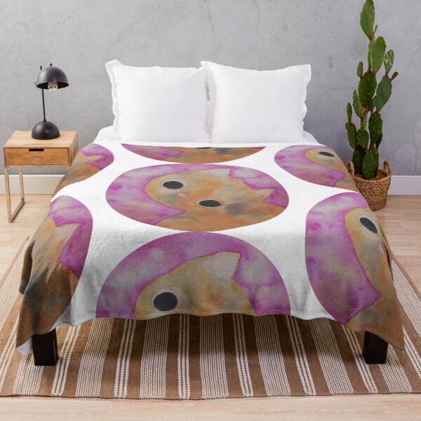 Item preview, Curious Cat with gold splashed twilight sky designed and sold by RosalieReeves.