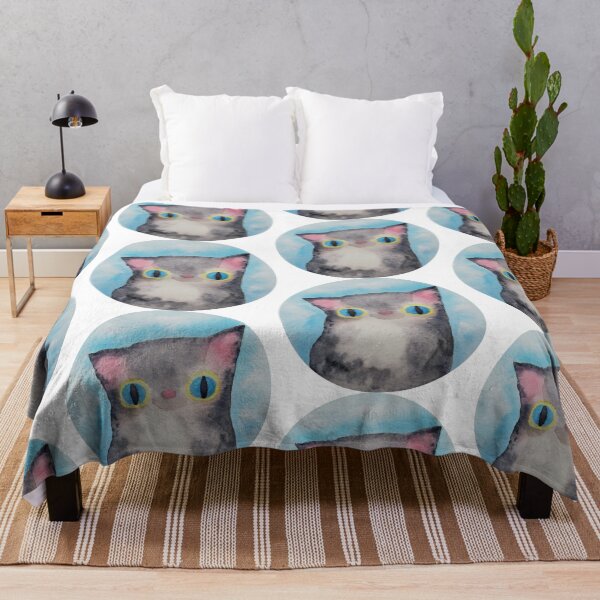 Item preview, Big Blue Eyed Cat designed and sold by RosalieReeves.