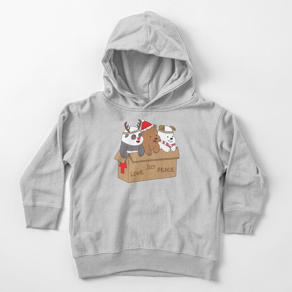 We Bare Bears Love Toddler Pullover Hoodie