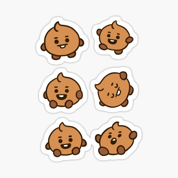 Bébé Shooky BT21 Sticker