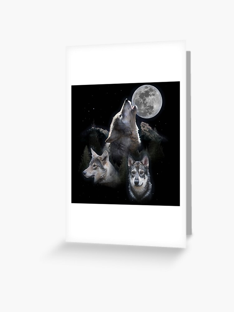 gas station wolf shirt