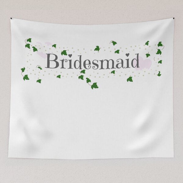 Item preview, Bridesmaid and flowers designed and sold by designInk.