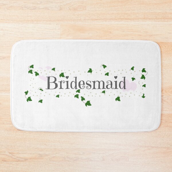 Item preview, Bridesmaid and flowers designed and sold by designInk.