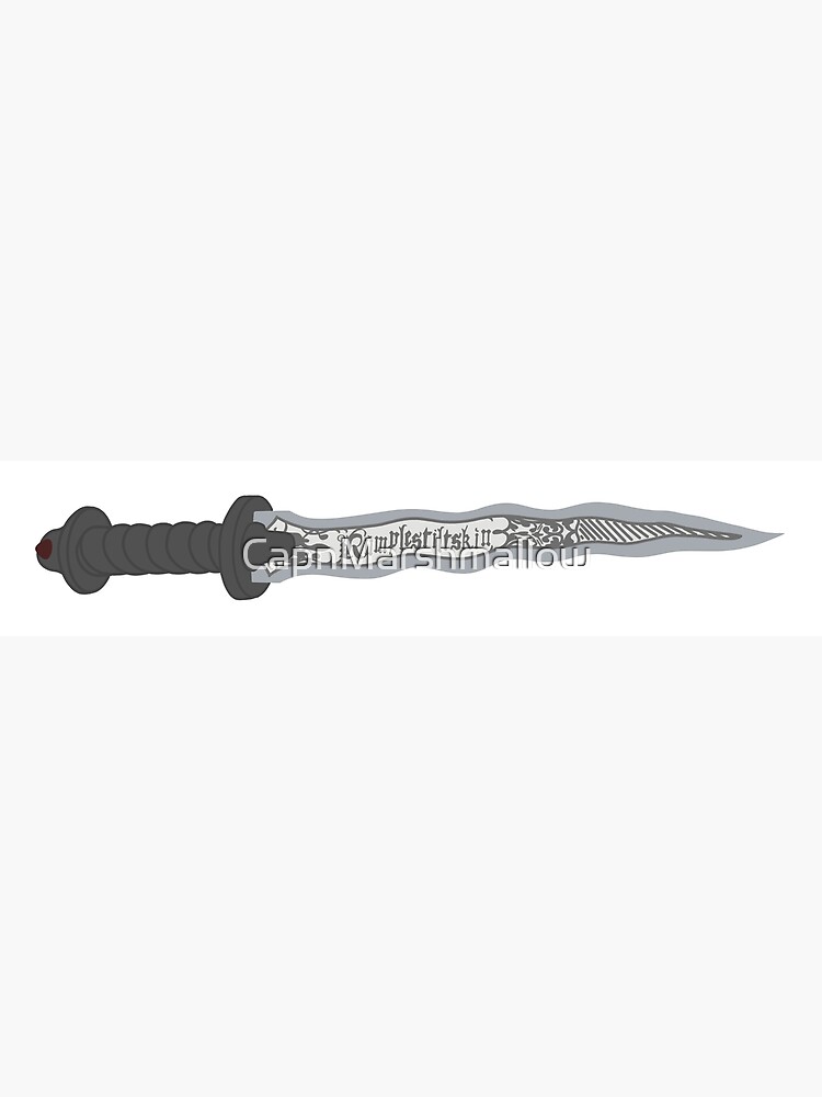 "Rumpelstiltskin Dagger" Metal Print for Sale by CapnMarshmallow