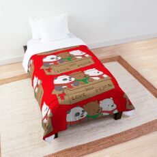 We Bare Bears Love Comforter