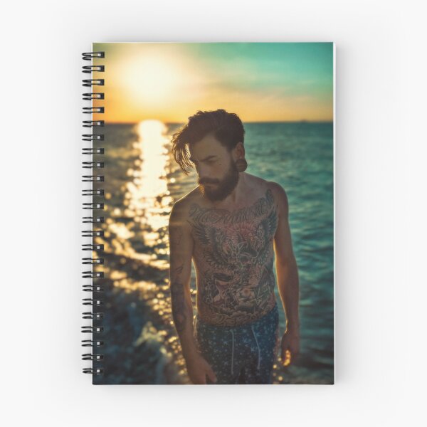 Item preview, Sunset Tattoo Male Portrait designed and sold by Martin  Slotta.