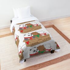 We Bare Bears Love Comforter