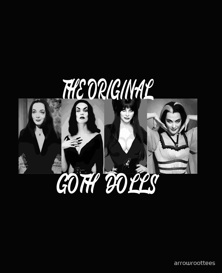 The Original Goth Queens Vampira Morticia Adams Lily Munster Bride