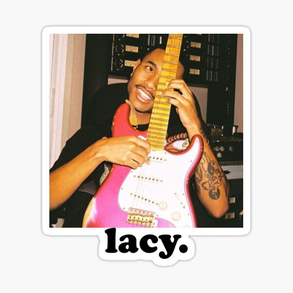 steve lacy pink guitar