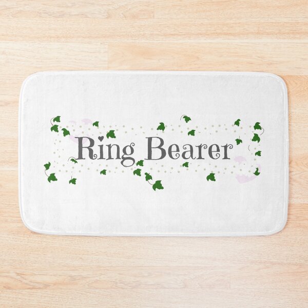 Item preview, Ring bearer on wedding day designed and sold by designInk.