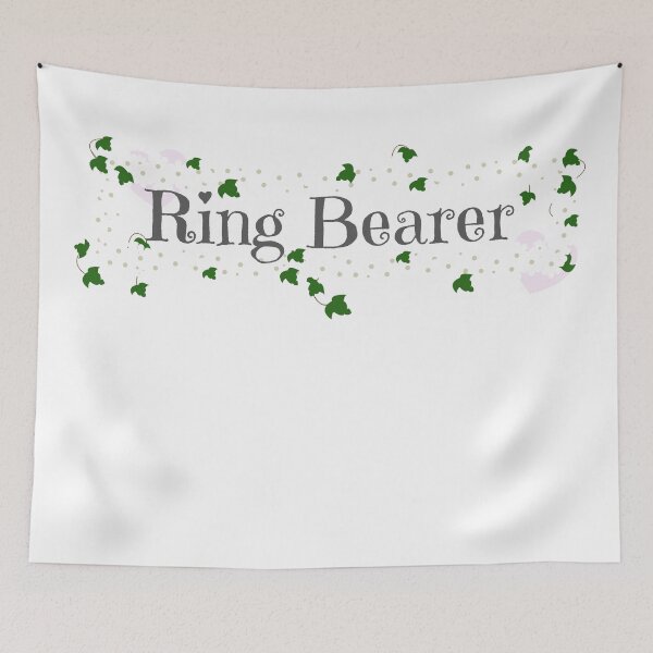 Item preview, Ring bearer on wedding day designed and sold by designInk.