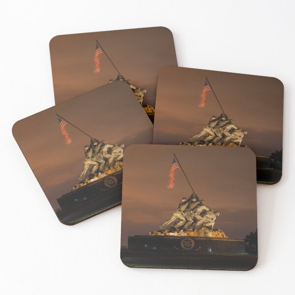 Item preview, Iwo Jima Memorial at Night designed and sold by Mike Ashley.