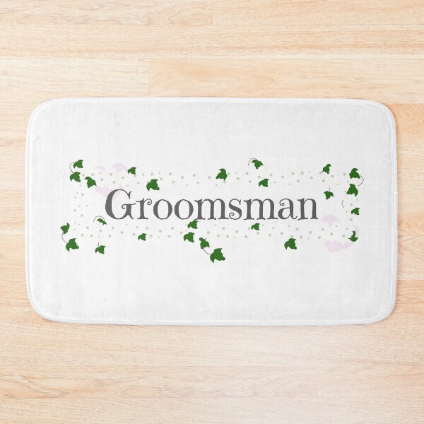 Item preview, Groomsman on wedding day designed and sold by designInk.