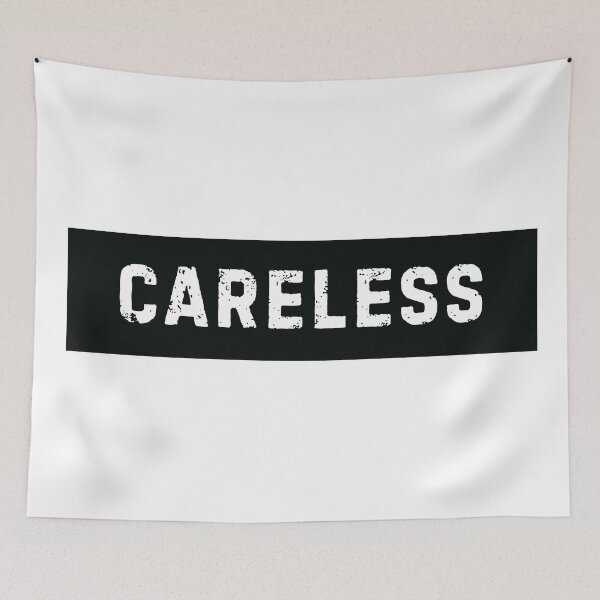 Item preview, STAMP SERIES: CARELESS designed and sold by planDpromotions.