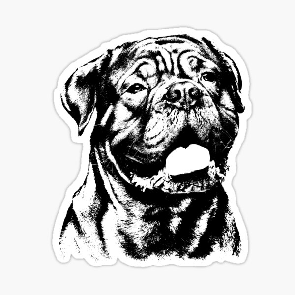 Item preview, Dogue de Bordeaux - French Mastiff designed and sold by k9printart.