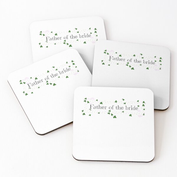 Item preview, Father of the bride on wedding day designed and sold by designInk.