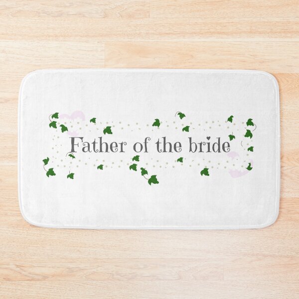 Item preview, Father of the bride on wedding day designed and sold by designInk.