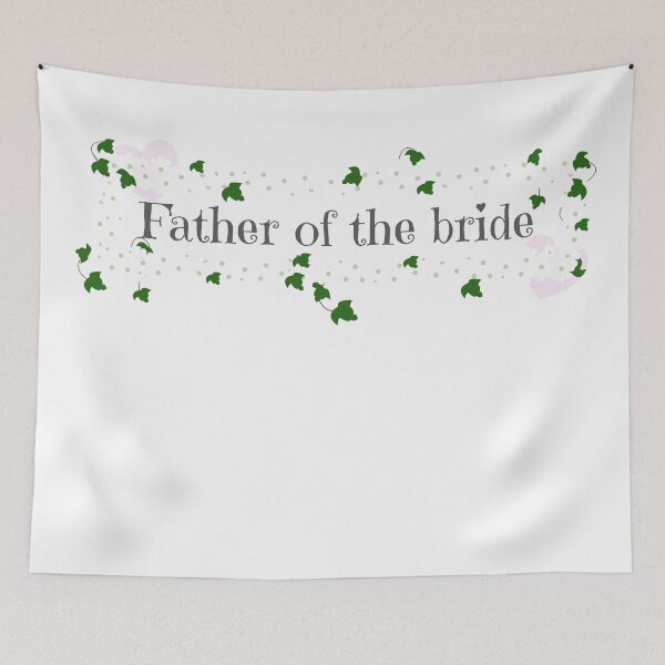 Item preview, Father of the bride on wedding day designed and sold by designInk.