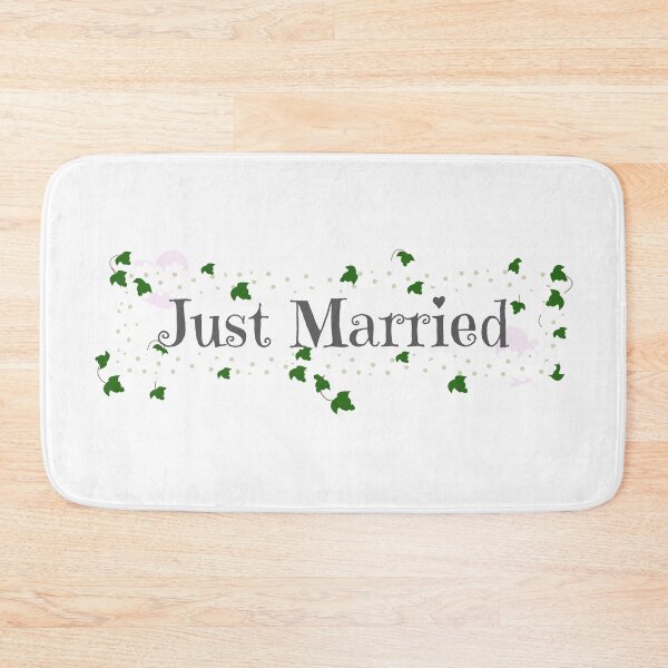 Item preview, Just Married sign designed and sold by designInk.