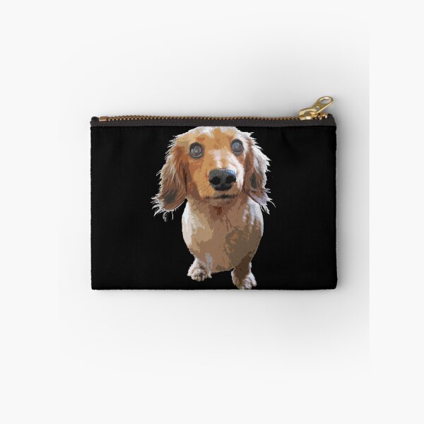 Item preview, Adorable Long Haired Dachshund designed and sold by SmartPooch.