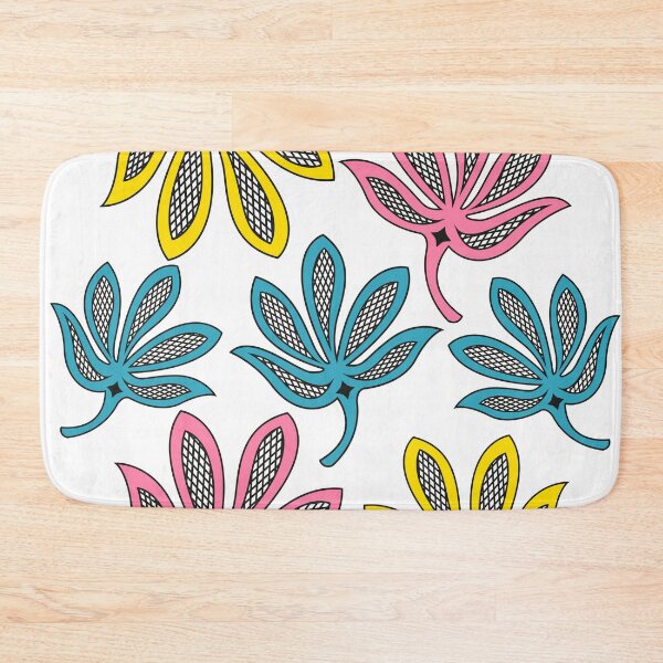 Item preview, multicolored leaves texture designed and sold by CREATINERY.