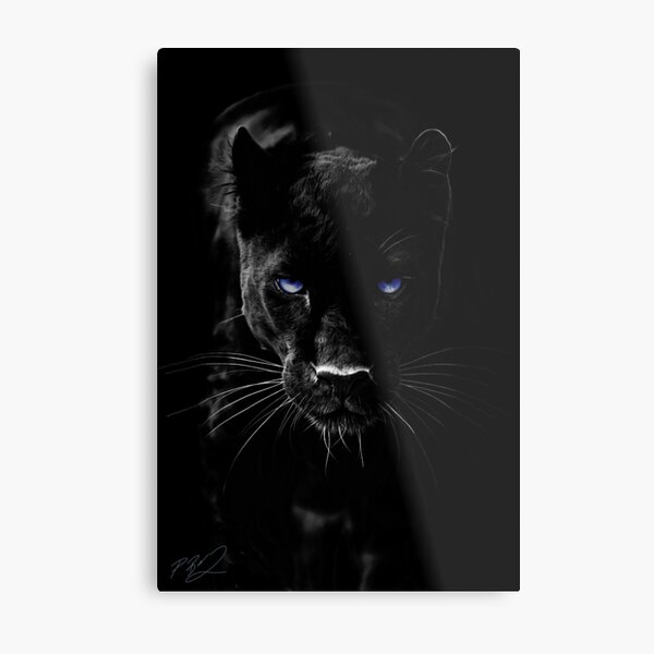 BLACK PANTHER Metal Print
