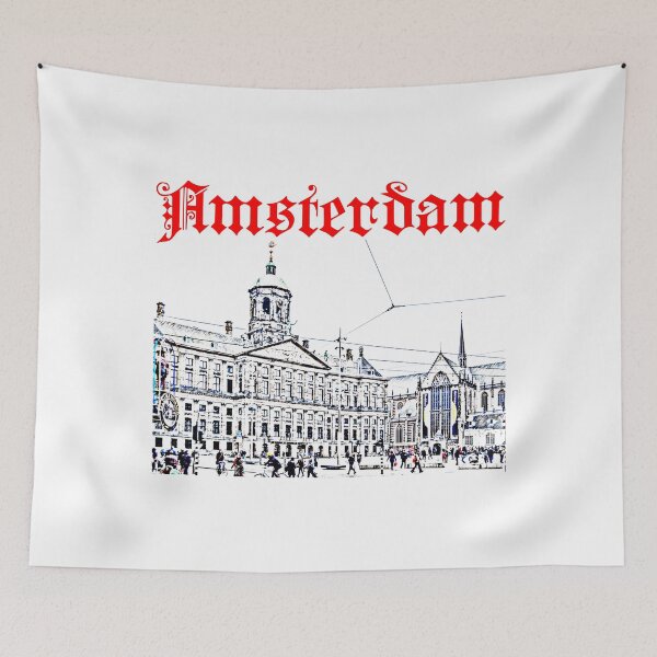 Item preview, Amsterdam Royal Palace Dam Square designed and sold by alexvas.