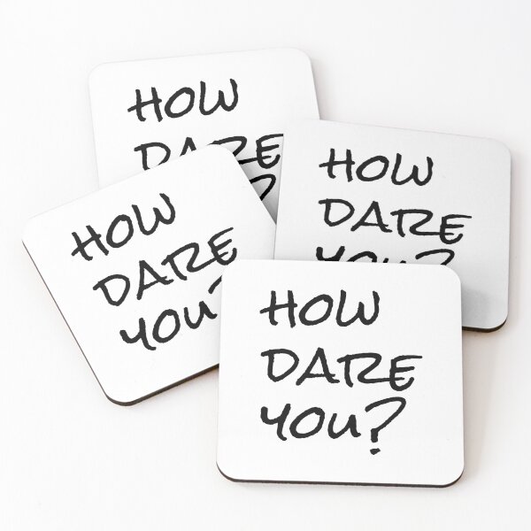 Item preview, How dare you, Greta designed and sold by avit1.