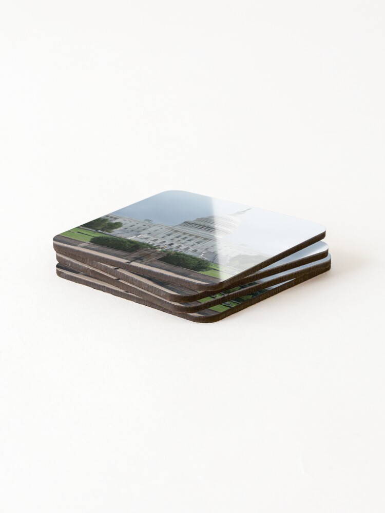 Thumbnail 4 of 5, Coasters (Set of 4), US Capital Building Rear designed and sold by CEccleston.