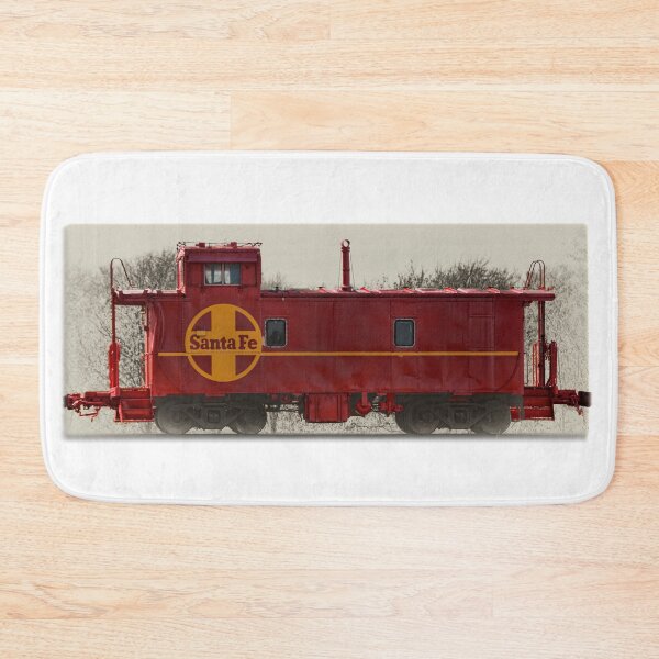 Item preview, Santa Fe Red Caboose Selective Color Vignette designed and sold by Warren Paul Harris.