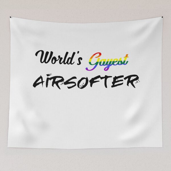 Item preview, World's gayest airsofter designed and sold by qlobba.