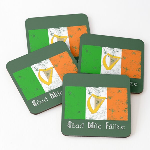 Item preview, Flag of Ireland with motto designed and sold by highlandarmory.