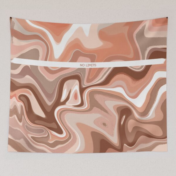 Item preview, No limits marble warm colored print designed and sold by ESDesignsNL.
