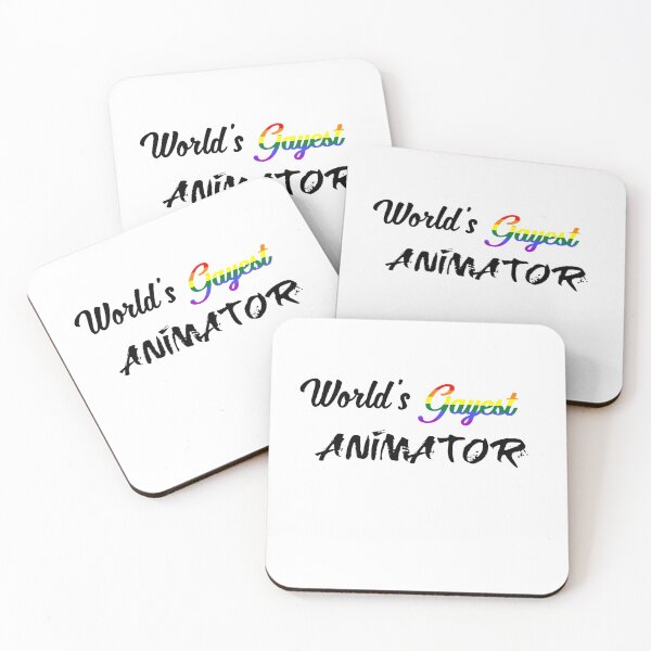 Item preview, World's gayest animator designed and sold by qlobba.