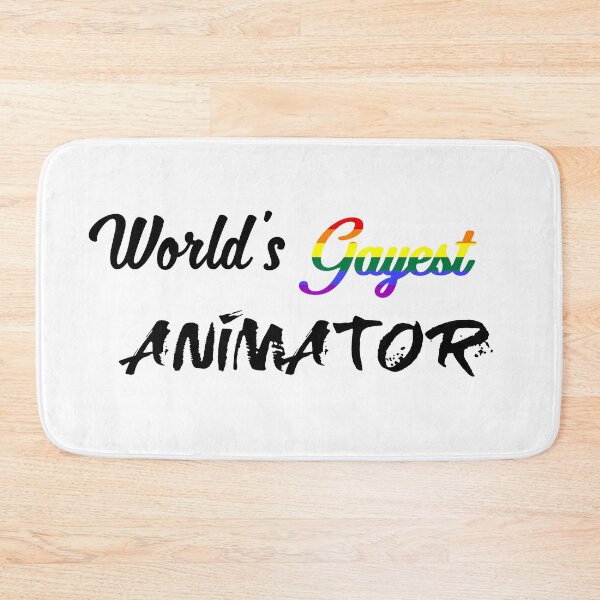 Item preview, World's gayest animator designed and sold by qlobba.
