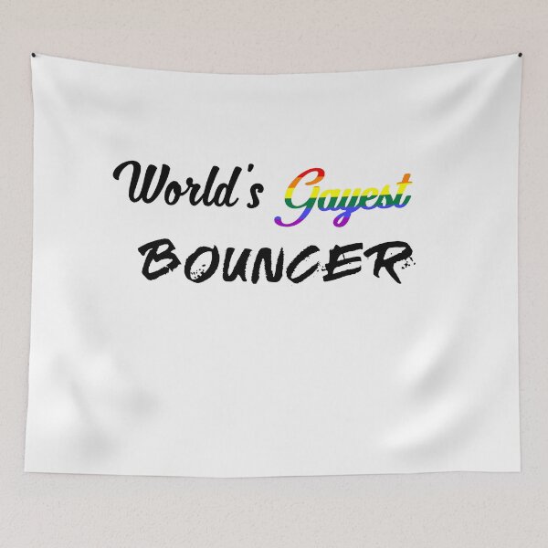 Item preview, World's gayest bouncer designed and sold by qlobba.