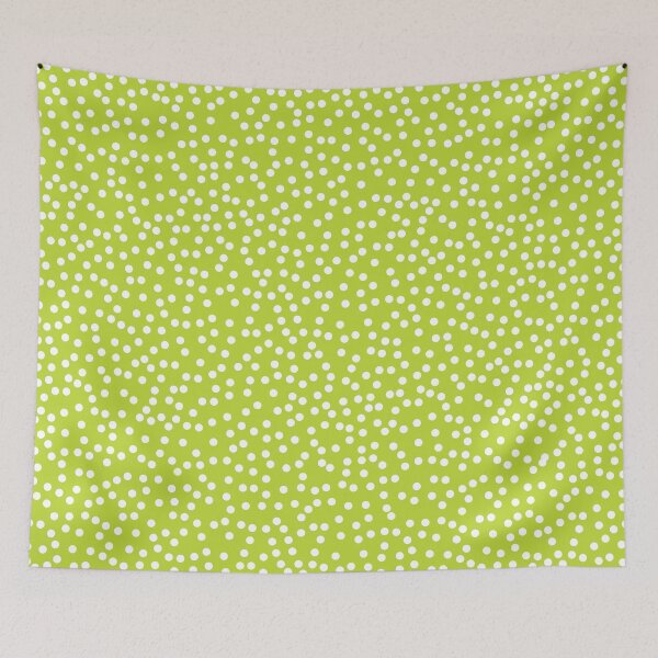 Item preview, Cute Lime Green and White Polka Dot designed and sold by itsjensworld.
