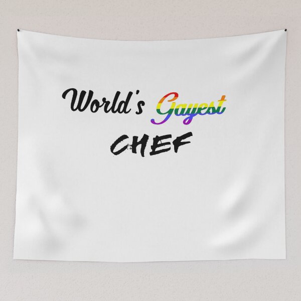 Item preview, World's gayest chef designed and sold by qlobba.