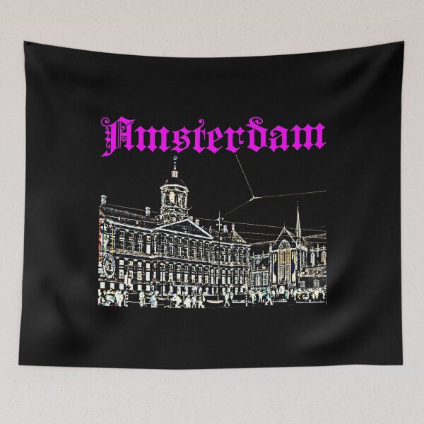 Item preview, Amsterdam Royal Palace Dam Square Dark designed and sold by alexvas.