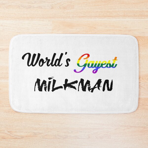 Item preview, World's gayest milkman designed and sold by qlobba.