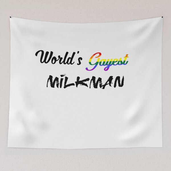 Item preview, World's gayest milkman designed and sold by qlobba.