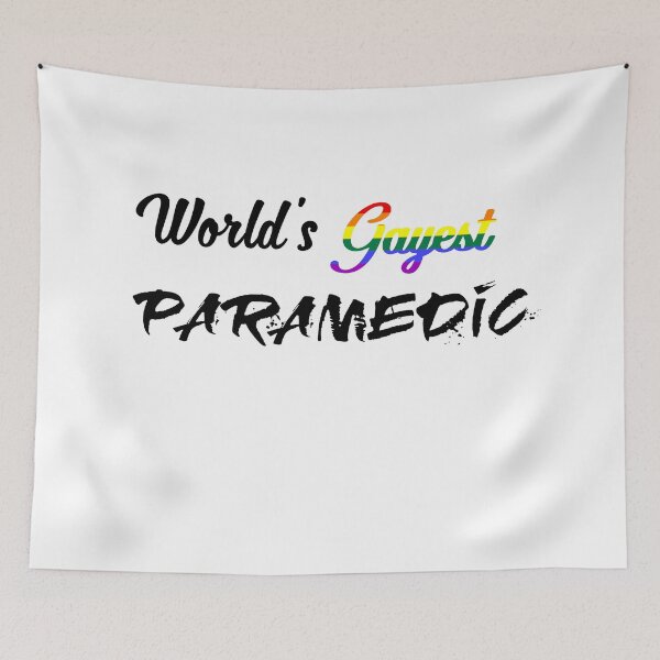 Item preview, World's gayest paramedic designed and sold by qlobba.