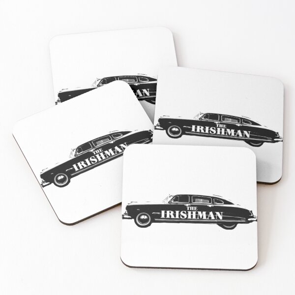 The Irishman Cadillac Coasters (Set of 4)