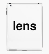 lens iPad Case/Skin