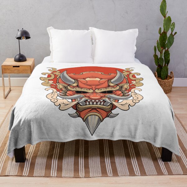 Item preview, Japanese Oni mask Illustration designed and sold by hirayastudioph.