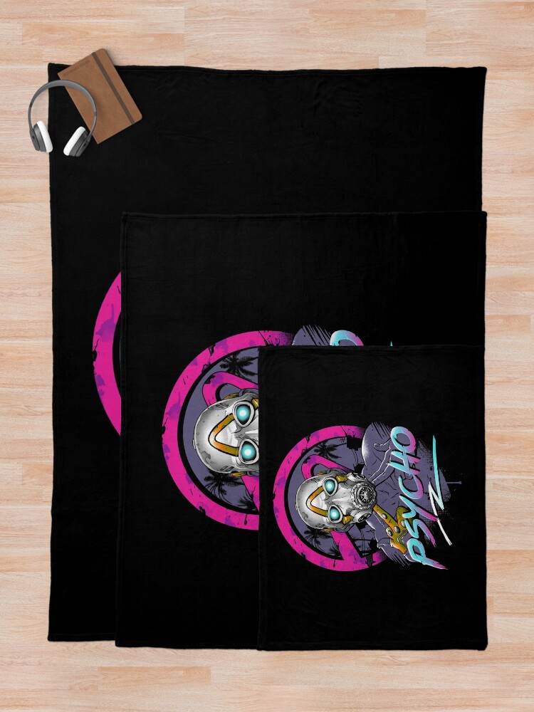 Alternate view of Rad Psycho Throw Blanket