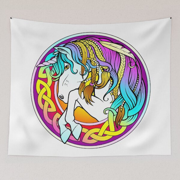 Item preview, Mystical Unicorn Celtic Knot Design designed and sold by Teri Sherman.