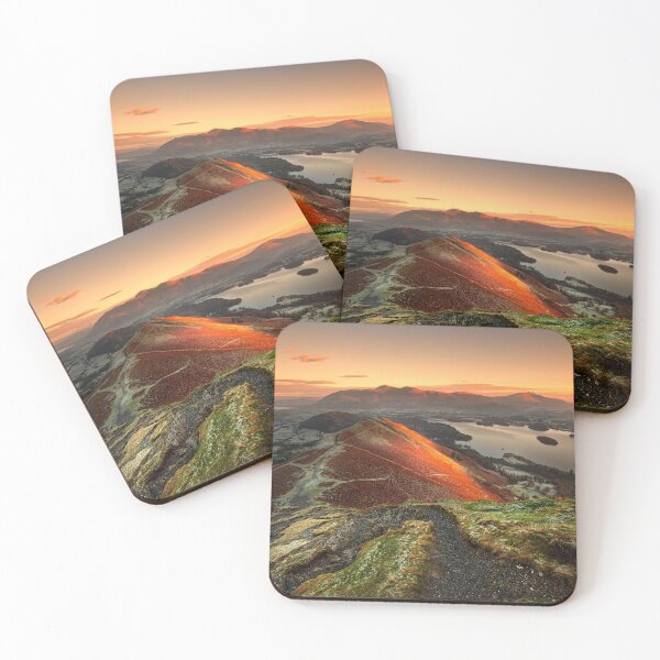 Item preview, First light on Skiddaw and Catbells designed and sold by Martin Lawrence.